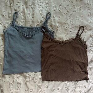 lace tank top set of 2